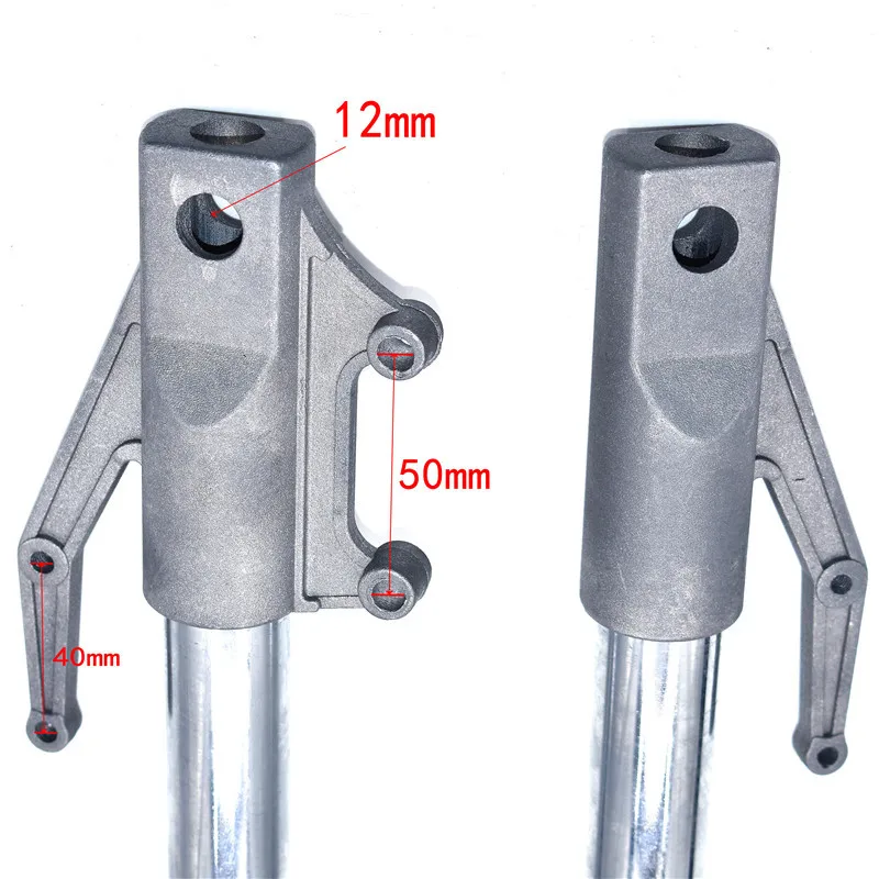525MM Front Inverted fork shock absorption with protector cover for motocross Mini Dirt Pit Bike Small Apollo 47cc 49cc 50cc - Image 2
