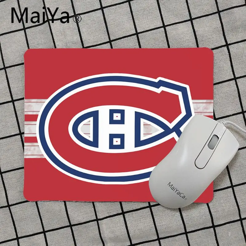 Maiya высокое качество Montreal Canadiens коврик для мыши геймерская игра коврики Лидер продаж подставка под руку мышь