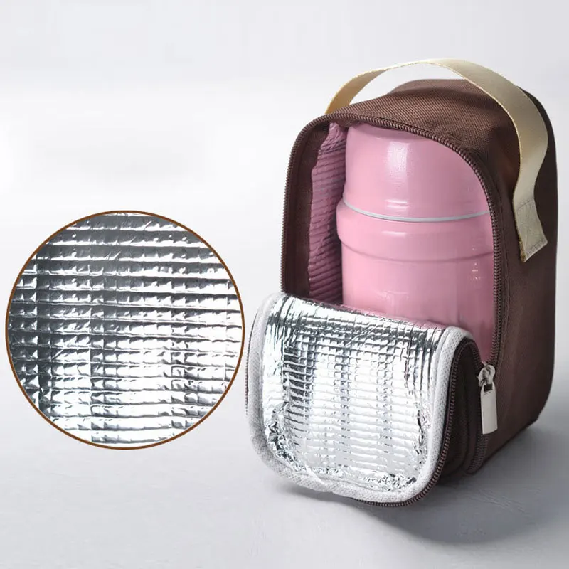 

Vacuum Flask Soup Food Insulated Bottle Stainless Steel Soup Pot Lunch Box Insulated Food Container LAD-sale
