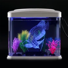 Водонепроницаемый светодиодный ночной аквариум лампа для аквариума 3D Красочный Дайвинг Свет синхронизации дистанционное управление Ландшафтный аквариум лампа