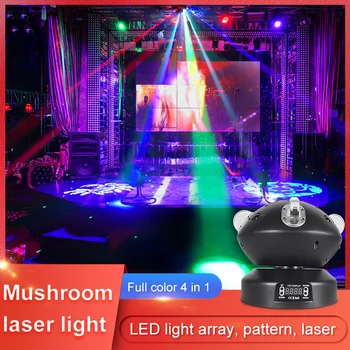 

Mushroom Laser Light Pattern Laser Magic Ball Light Full Color Laser Light DMX512 Control LED Moving Head Crystal Magic Ball