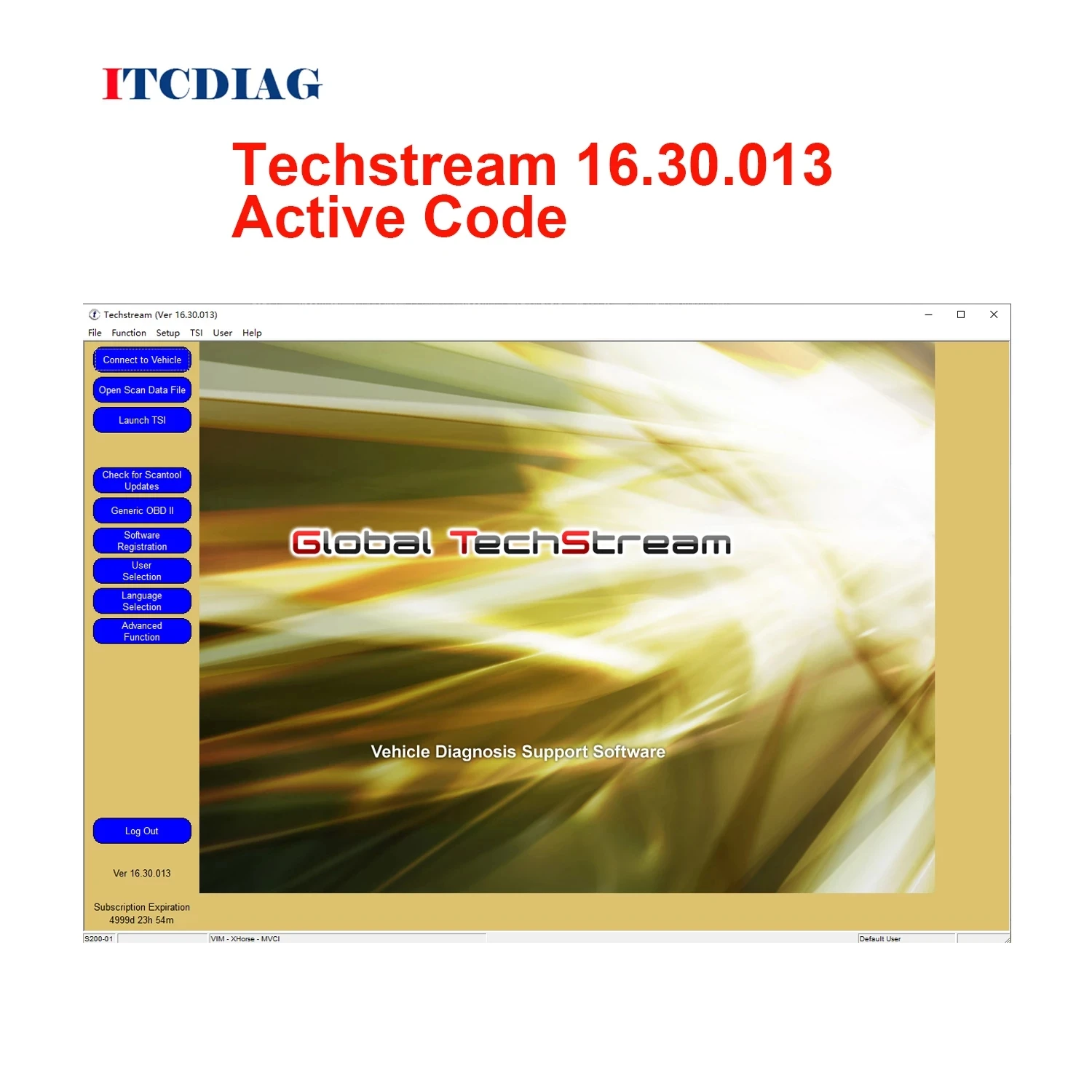 Новейшая версия для TOYOTA TIS Techstream 16.30.013 ссылка на программное обеспечение и