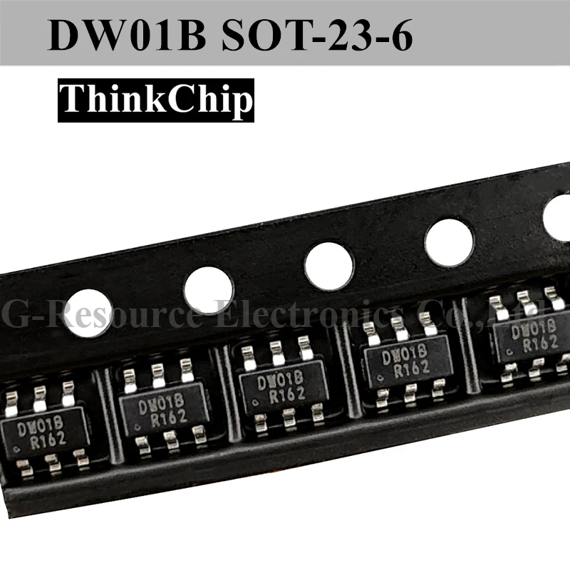 

(20pcs) DW01B DW01 SOT23-6 SMD Lithium battery protection chip New original