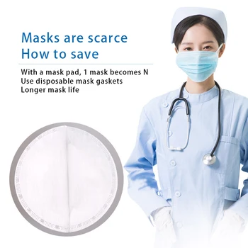 

1Pcs 3 Layers of Protection High Quality Disposable Mask Pad for Mask Replacement Universal Breathable Pad Replaceable Filter