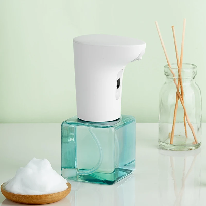 Automatic Foaming Soap Dispenser, Pressless Foam Soap Dispenser Infrared Motion Sensor, Hand Free Countertop Soap Dispensers,Wat