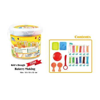 

Baking Bucket Set Colorful Mud Childrens Toy Christmas Gift Mud Toy Clay
