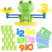 Balance Math Game Educational Toys  STEM Learning Material Counting Toys - Fun Scale Balancing Toy Set for Boys Girls Xmas Gift 1