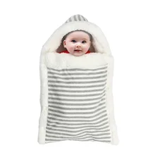 Детское одеяло Bebe конверт спальный мешок для новорожденных Детское постельное белье одеяло s зимний теплый спальный мешок коляска обертывание