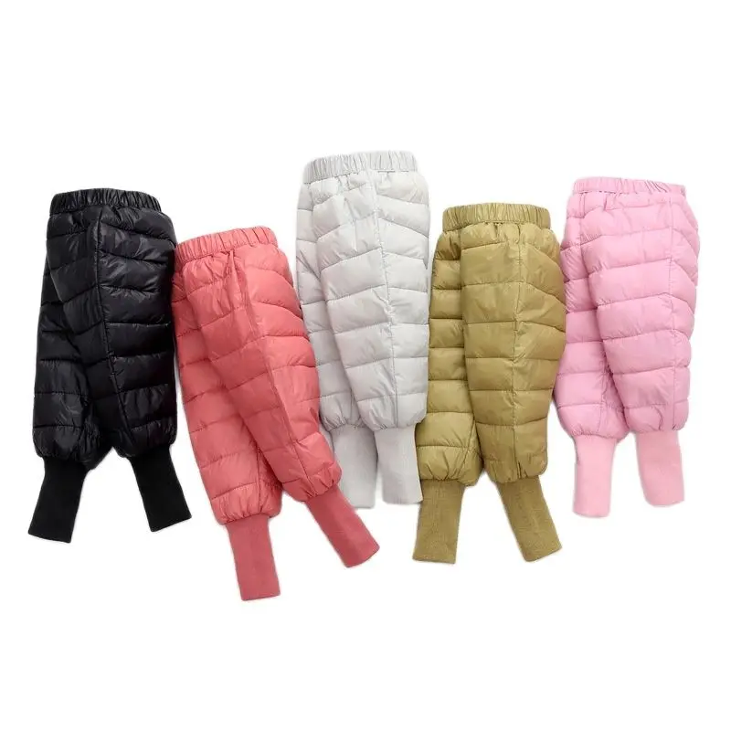 Children Overalls Winter Children Warm Overalls Autumn Girls Boys Thick Pants Baby Girl Jumpsuit For 1-5 years
