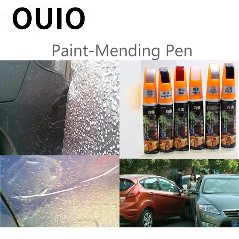 Ouio Auto Car Scratch Repair Paint Pen Fix It Pro Tools Per Ford Focus 2 3 Vw Passat B6 B5 B7 T4 Skoda Rapid Fabia Octavia A5 A7
