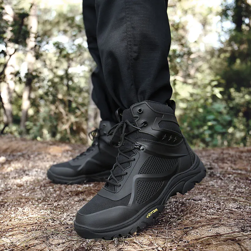 Уличные мужские армейские ботинки мужские альпинистские тренировочные тактические ботинки походные дышащие сетчатые армейские Нескользящие износостойкие ботинки размер 46
