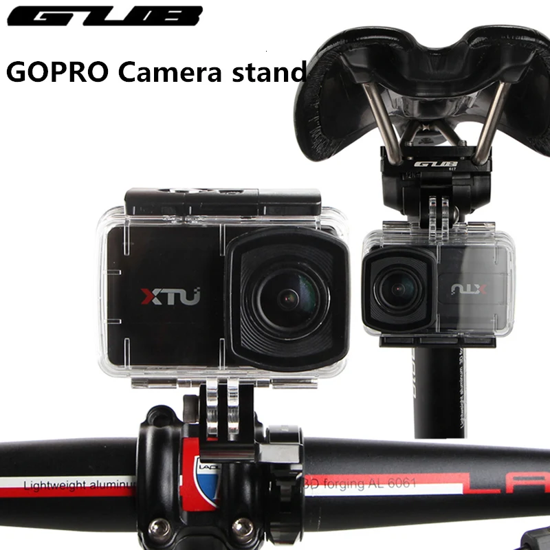 Универсальный кронштейн для камеры GoPro для горной дороги, велосипеда, SLR motion камера, подушка на руль, Аксессуары для велосипеда GUB 617/618