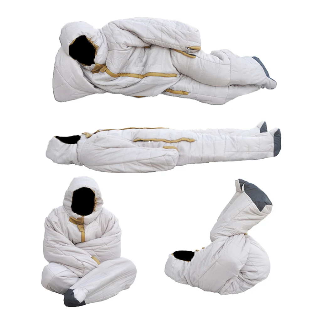 

Adult Sleeping Bag with Arms And Legs Sleeping Tent with Chest Zipper Design for Camping in the Wild Home Daily