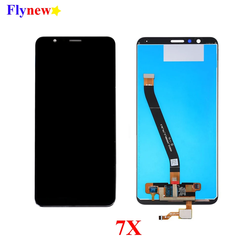 ЖК для HUAWEI Honor 7X BND L21 дисплей кодирующий преобразователь сенсорного экрана в