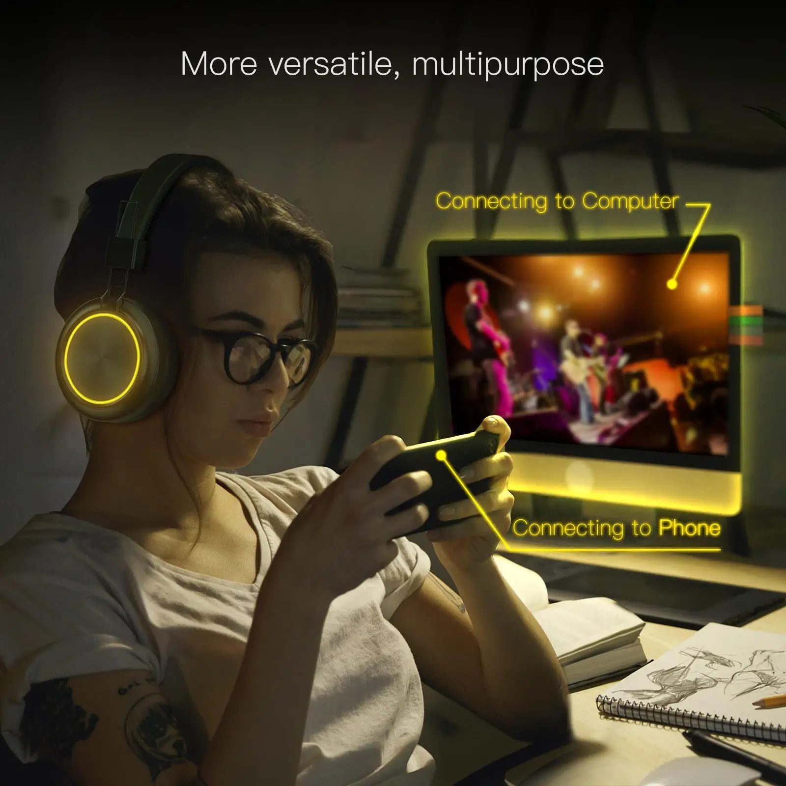 JAKCOM BH3 Smart Colorama Headset as Earphones Headphones in hifi devices se215