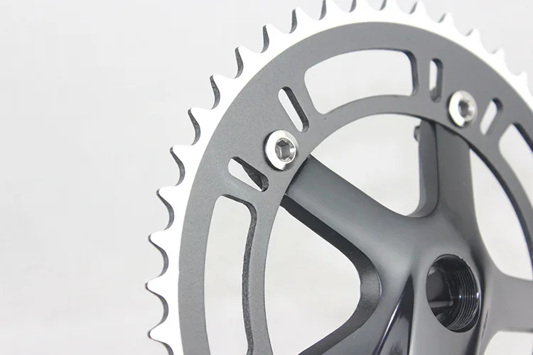 Bike Chainring Single Speed Fixed Gear Road Bike Track Folding Bicycle 130 BCD Fixie  39/44/46T/48T/53T 1/2X1/8