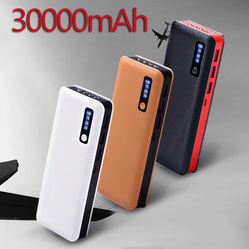 Портативное зарядное устройство для мобильного телефона с большой емкостью 30000