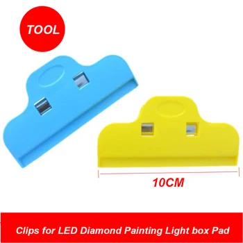 

Clips for LED Diamond Painting Light box Pad copy board DIY 5D Painting Accessories Cross Stitch Tools Crafting Accessories a191