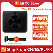 Xiaomi-cámara panorámica Mijia 360 °, grabación de vídeo 3,5 K, esférico, clasificación IP67, WiFi, Bluetooth, minicámara deportiva