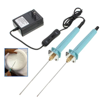 

15W 2Pcs/Set Pen Cutter Electric Styrofoam Cutter Styro Foam Cutting Knife Tools Portable Professional Foam Cutter