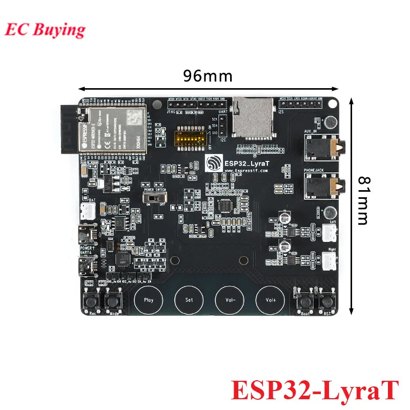 ESP32-LyraT Mini Voice Audio ESP32-DevKitC-VE VIE Development Board WiFi Bluetooth-c Wireless Modul ESP32-WROVER-E/IE/B TFT – Detail 10