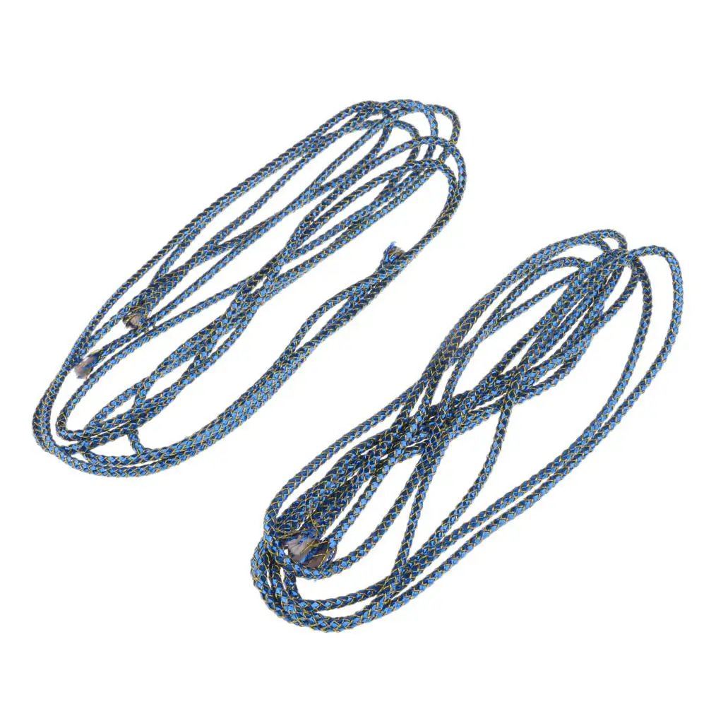 2 Pcs PET Plastic Elastic Mylar Cord Braid Flash Tubing Fly Tying Material High Quality