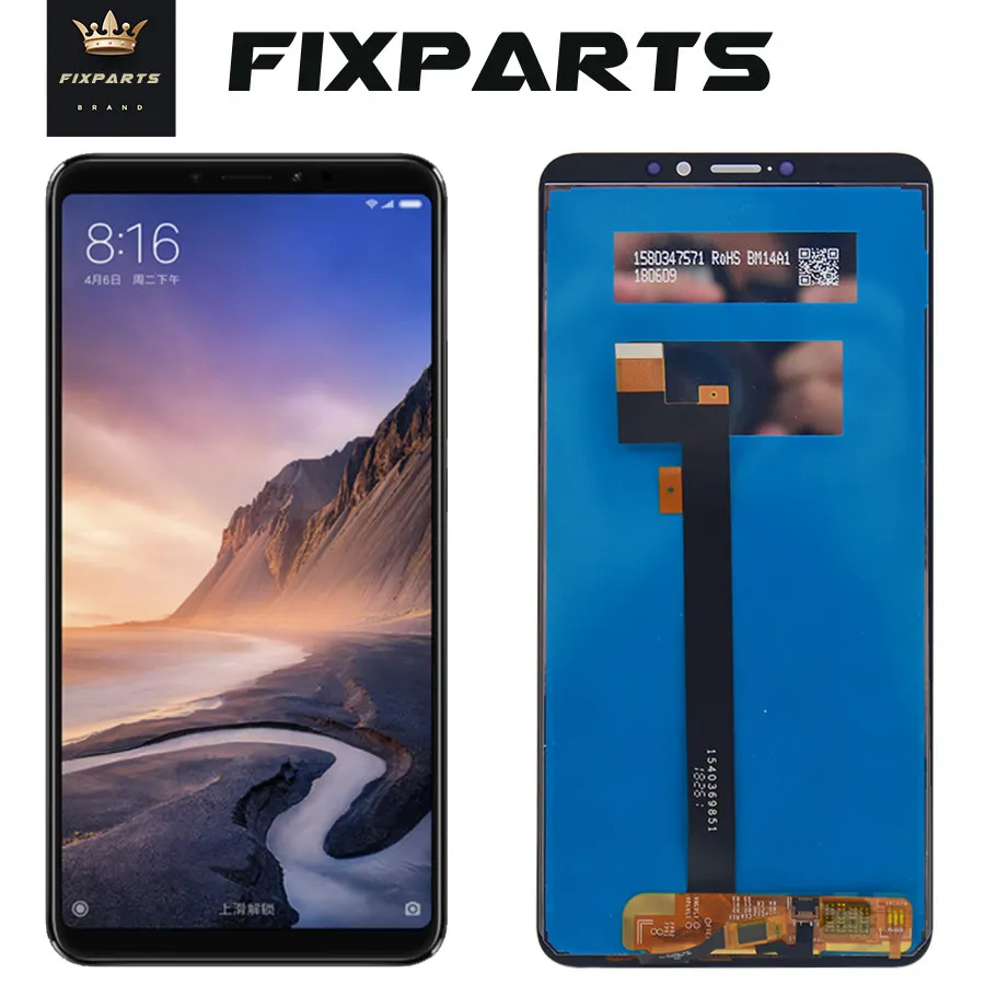 Оригинальный Новый ЖК- дисплей для Xiaomi Mi Max 3 + сенсорный экран дигитайзер 6 9 дюйма