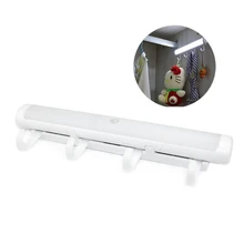 Беспроводной PIR датчик движения светодиодный светильник 23 см встроенный аккумулятор/AAA аккумулятор USB зарядка для под шкаф кухонный шкаф D4