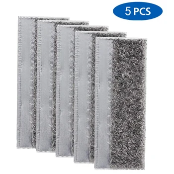 

5 PaCk Washable Dry Mopping Pads Compatible Braava Jet M Series Reusable Dry Pads for Braava Jet M6 Robot Mop