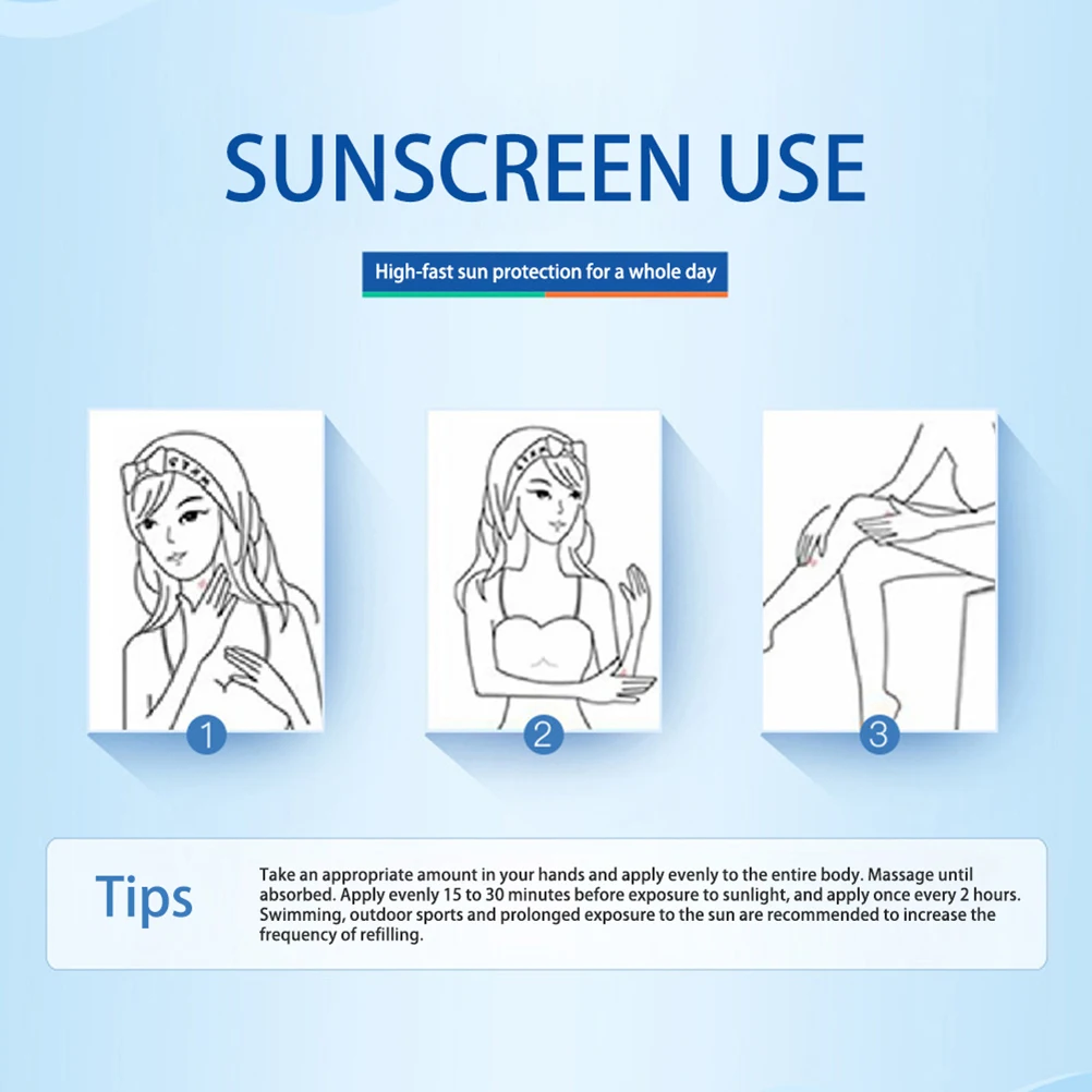 Солнцезащитный крем для лица SPF 45, увлажняющий, освежающий, нежирный, Солнцезащитный светильник, дышащий, УФ-защита, крем для кожи