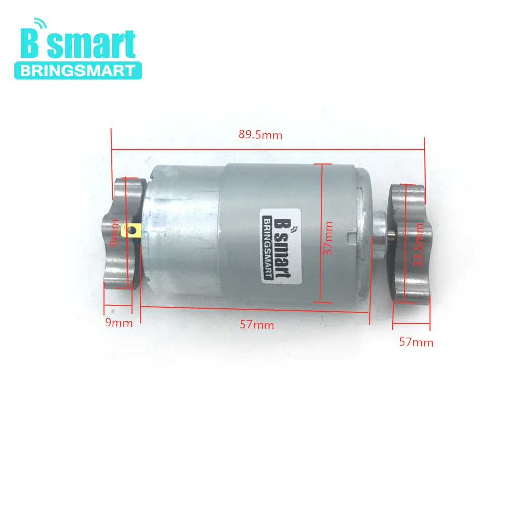 Bringsmart 12V 24V Vibration Motor 4000-8000rpm Strong For Micro Massage motor DIY Parts R555 Double Sector Head | Обустройство дома