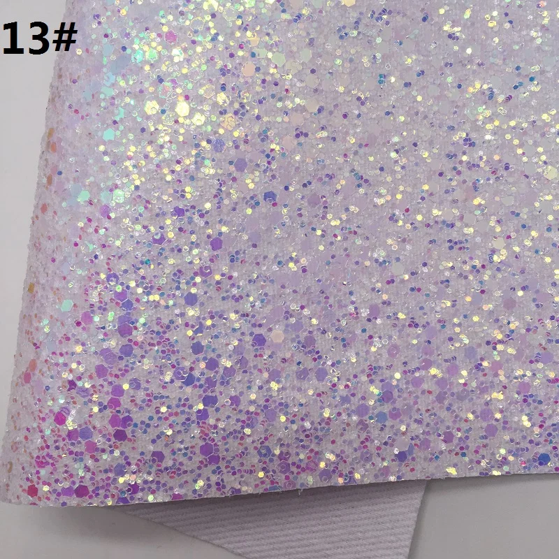 1 шт., 21X29 см, блестящая ткань, плотная блестящая кожа, блестящая кожа с кристаллами, листы для изготовления луков, LEOsyntheticoDIY T353B - Цвет: 13