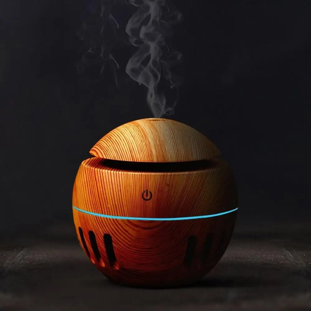 

Aromatherapy Machine Wooden Fragrance Machine Ultrasonic Humidifier Essential Oil Energy-Saving Portable