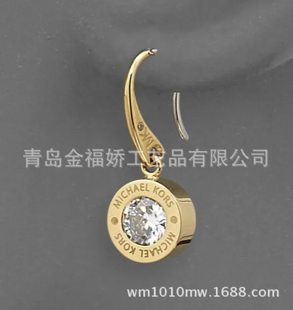 Аксессуары Jinfu Jiao, брендовые аксессуары, серьги, разноцветные, 1,7