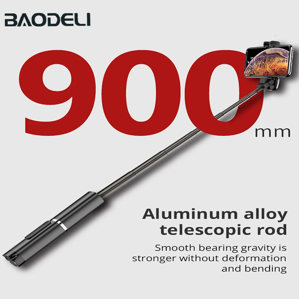 

Portable Blogger Bluetooth Selfi Selfie Stick Tripod For Smartphone Huawei Af15 Xiaomi Mi 9 Iphone S5 6 7 7plus 8 8s X Xs Xr