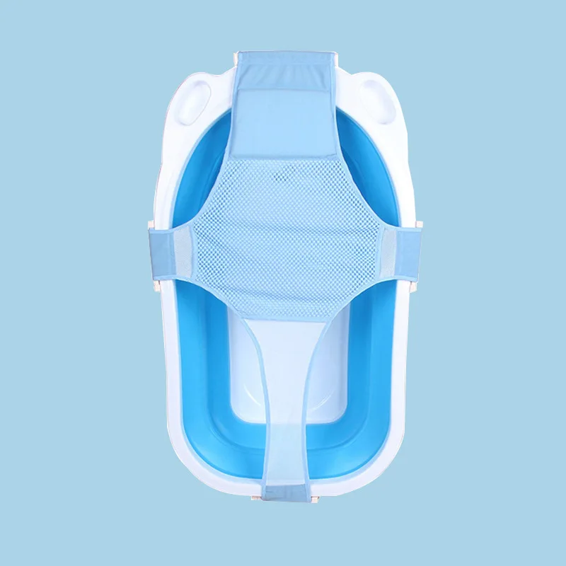 

Cleaning Beauty Infant Bath Cross Net Adjustable Safe mu yu chuang Children Baby Care Anti-slip Net