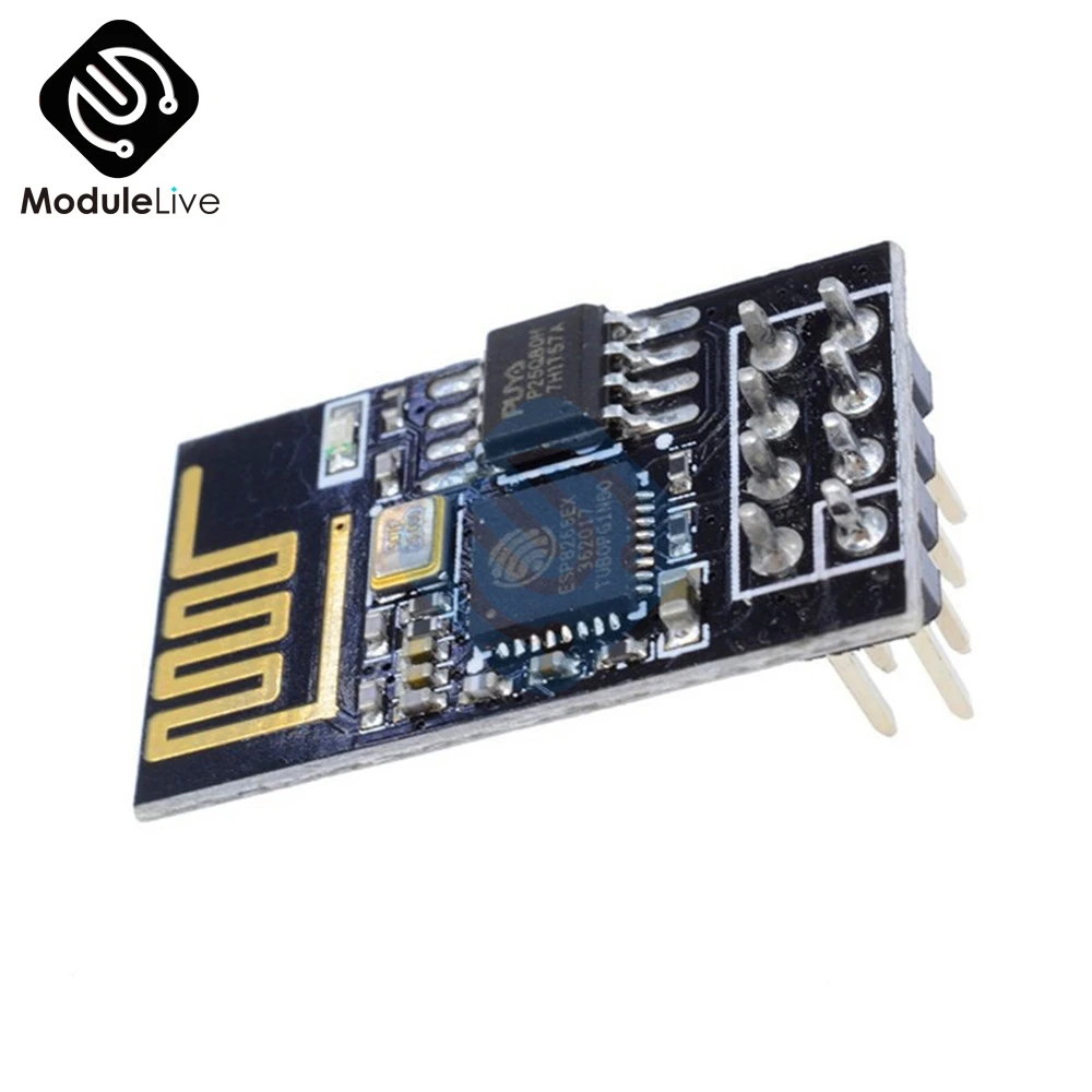 10PCS ESP-01 ESP-01S ESP8266 Serial Wifi Module ESP8266 ESP-01 ESP 01 Updated Wireless Transceiver Board 3.0-3.6V LWIP AP