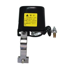 Автоматический манипулятор трубопровода 12 В ванная комната дома сигнализации прочный кухня черный высокого давления мяч отключения газа