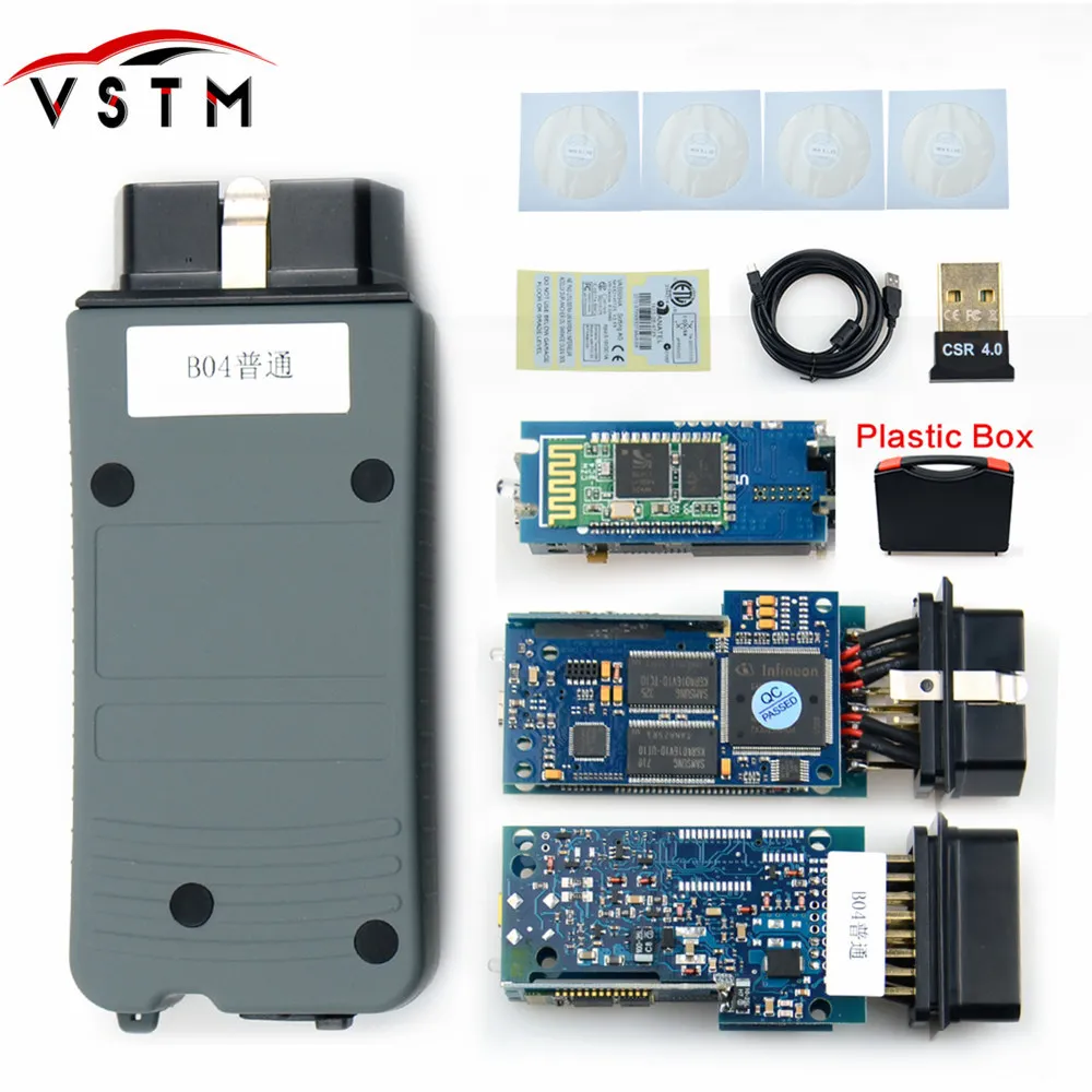 Оригинальный Полный OKI чип VAS 5054A ODIS V5.1.3 диагностический инструмент Bluetooth VAS5054 AMB2300