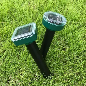 

Mole Repellent 4 Pack Ultrasonic Animal Repellent Solar Powered Gopher & Vole Chaser Humane Rodent Repellent