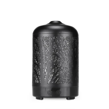

Seven color metal tree fragrance essential oil diffuser 100ml aroma diffuser ultrasonic aromatherapy humidifier indoor family