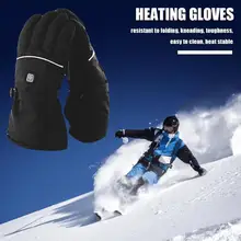 Перчатки с электрическим подогревом на батарейках, перчатки для катания на лыжах и мотоциклах, тепловые перчатки для человеческого тела, комфортная температура по Цельсию