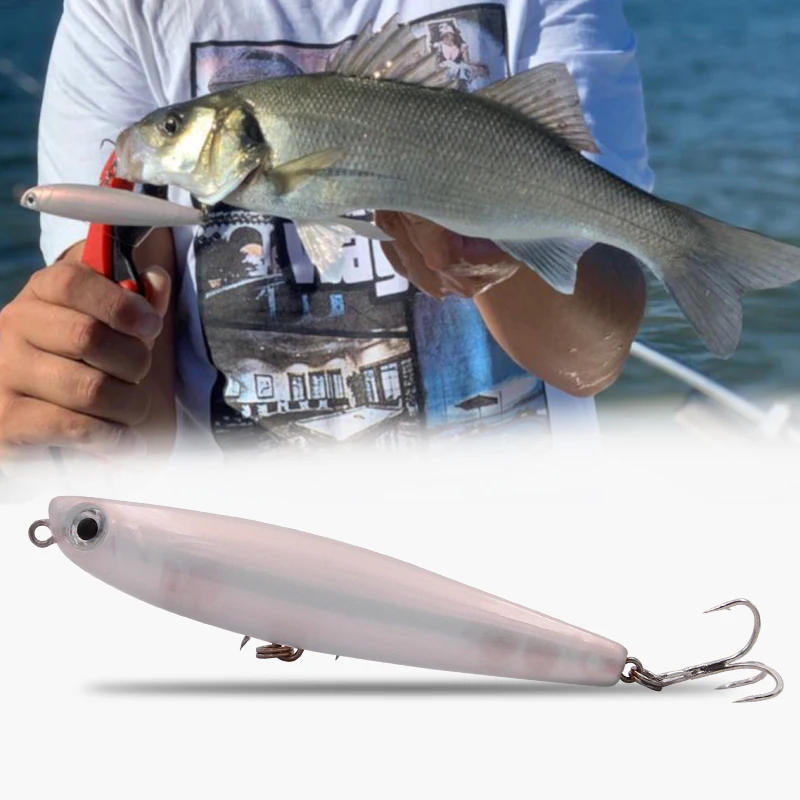 Wondershot D02 Sparrow 90mm 11.5g fishing lures Artificial bait Hot Pencil The Best Bass Bait Floating Wobblers seabass killer 6