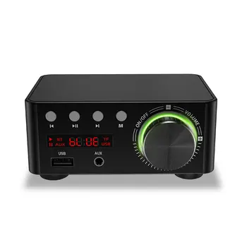 

CLAITE 50Wx2 TPA3116 bluetooth HIFI Amplifier Stereo Digital Power Amplifier Support AUX TF U Disk MP3 Player Speaker Home Audio