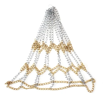 

Basketball Classic Sport Steel Chain Basketball Net Outdoor Galvanized Steel Chain Durable Basketball Target Net