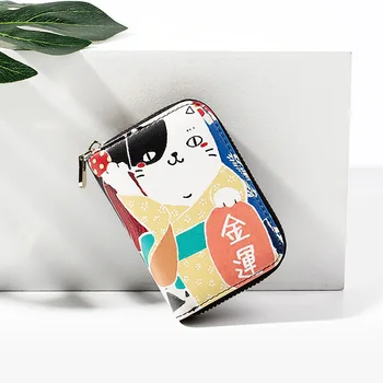 

Fashion Card wallet credit card holder pokemon Leather Purse bag feminina wallet women 2020 New womens wallets and purses Clutch