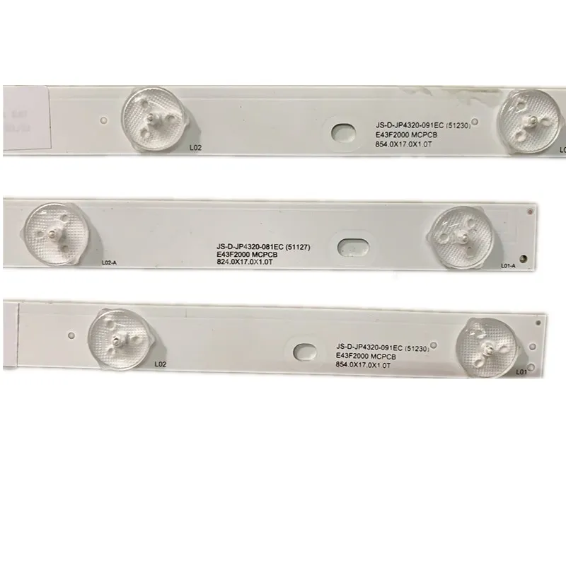 Светодиодный подсветка полосы лампы для акаи AKTV432 JS D JP4320 091EC 081EC E43F2000 D43