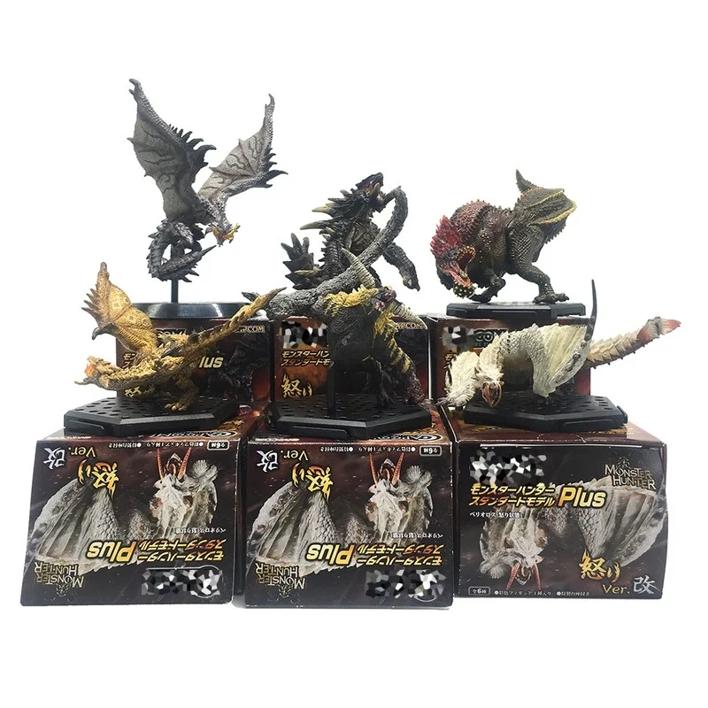 Аниме Monster Hunter World ICEBORNE DLC Plus Ver ПВХ экшн-фигурка дракон украшение Игрушечная