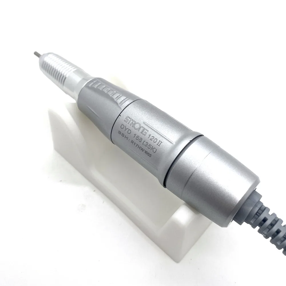 Micromotor Strong 207b Control Box Electric Nail Drill Polish Machine 210 35000 RPM 120II Handpiece nail drill handpiece