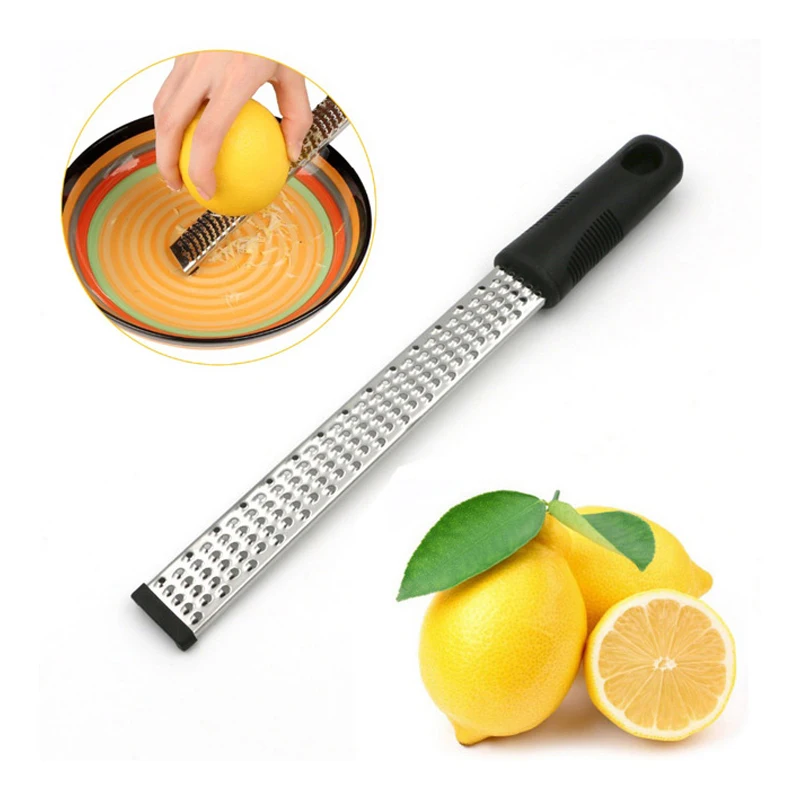 

Free Shipping Stainless Steel Mill Cheese Slicer Grater Non-Slip Handle Vegetables Slicer Kitchen Tool Manual Fine Mesh Slicer
